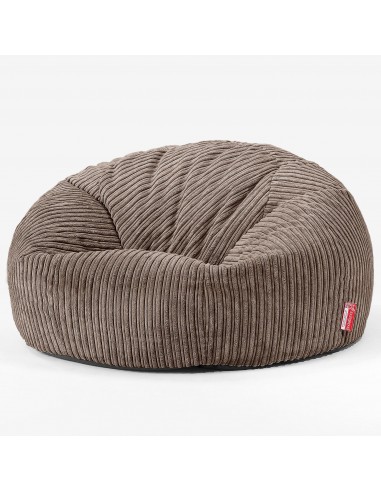 Pouf Canapé Classique - Côtelé Moka l'achat 