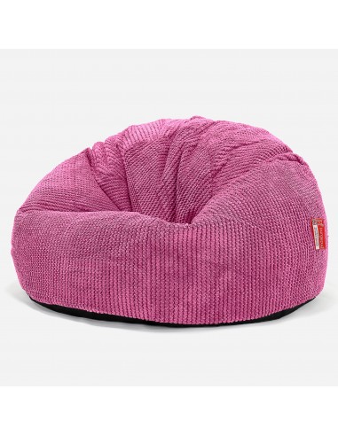 Pouf Poire Classique - Pompon Rose de l' environnement