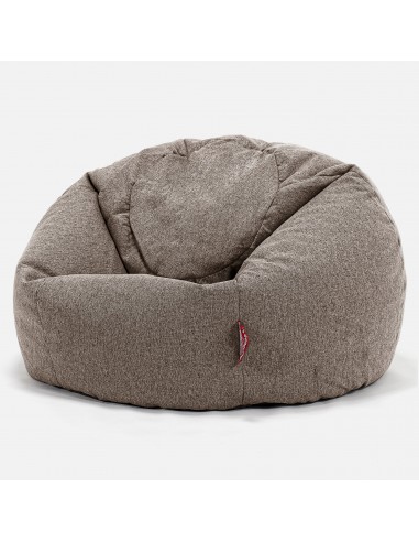 Pouf Poire Classique - Interalli Laine Biscuit la chaussure