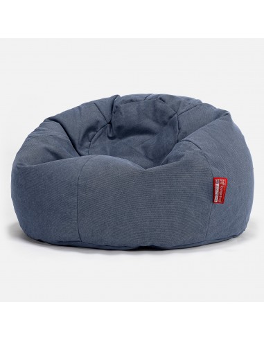 Pouf Poire Classique - Stonewashed Bleu Marine commande en ligne