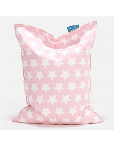 Coussin Pouf Enfant 1-6 ans - Imprimé Rose étoile À commander