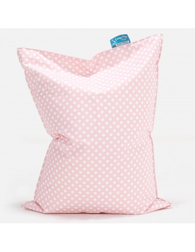 Coussin Pouf Enfant 1-6 ans - Imprimé Rose à Pois prix pour 