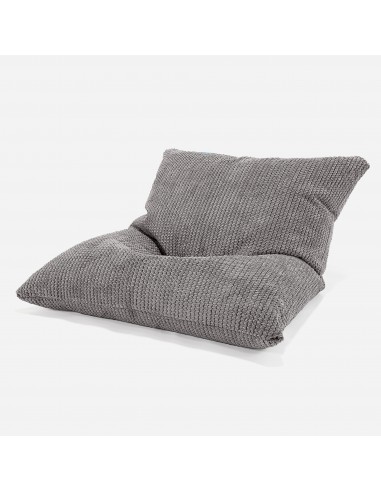 Coussin Pouf Enfant 1-6 ans - Pompon Anthracite de votre