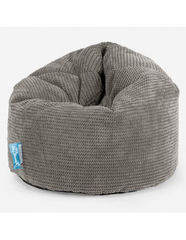 Pouf Enfant 2-6 ans - Pompon Anthracite d'Europe débarque