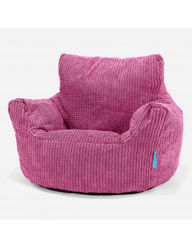 Fauteuil Pouf Bambin 1-3 ans - Pompon Rose commande en ligne