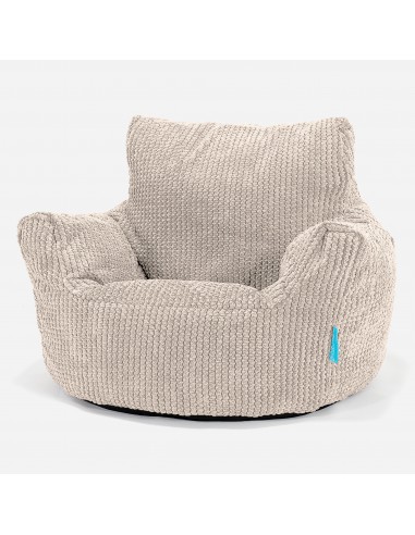 Fauteuil Pouf Bambin 1-3 ans - Pompon Crème pour bénéficier 