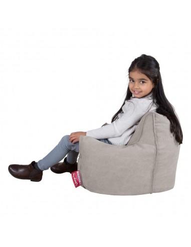 Fauteuil Pouf Bambin 1-3 ans - Stonewashed Gris Jusqu'à 80% De Réduction