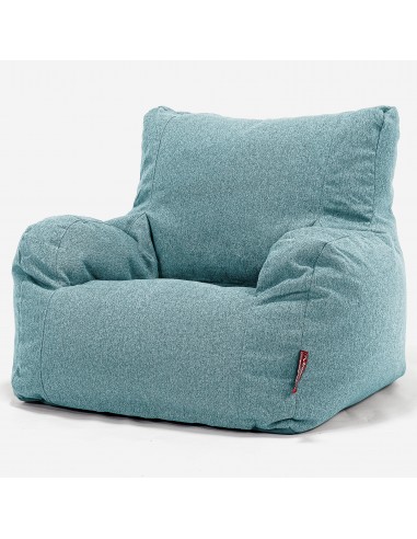 Joséphine Pouf Fauteuil Design - Interalli Laine Aqua 2024