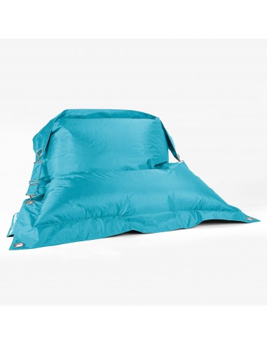 Pouf Géant XXL Original 'Braced' - SmartCanvas™ Aqua les ctes