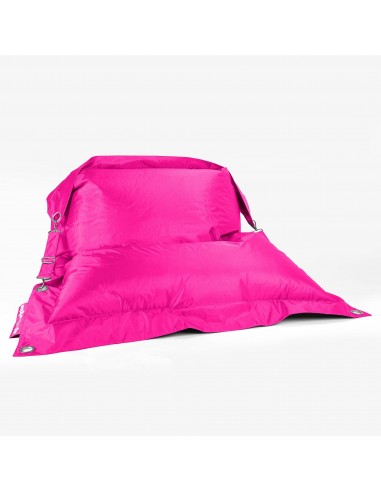 Pouf Géant XXL Original 'Braced' - SmartCanvas™ Rose Cerise les ligaments