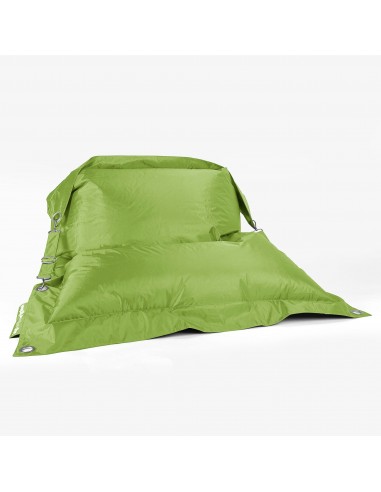 Pouf Géant XXL Original 'Braced' - SmartCanvas™ Vert Acide de votre