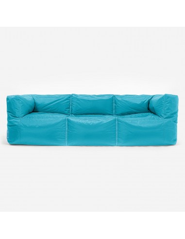 Canapé Pouf Modulable 3 pièces - SmartCanvas™ Aqua pas cher