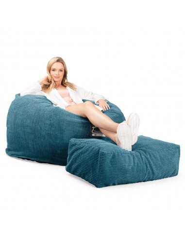 CloudSac 510 XL Grand Pouf à Mémoire de Forme - Pompon Mer Égée acheter