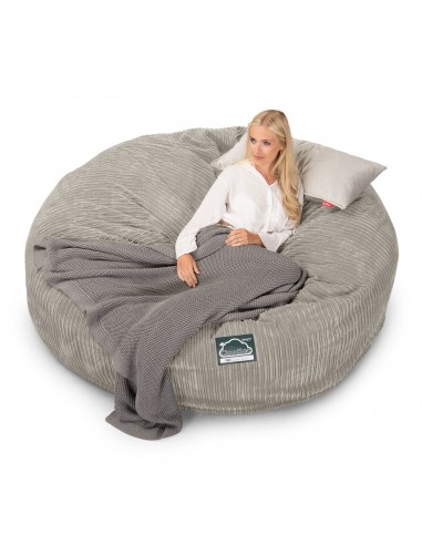 CloudSac 3000 XXL Grand Canapé Pouf à Mémoire de Forme - Côtelé Vison ouvre sa boutique