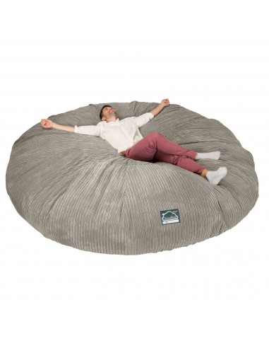 CloudSac 5000 XXXXXL Canapé Pouf Titanesque à Mémoire de Forme - Côtelé Vison Toutes les collections ici