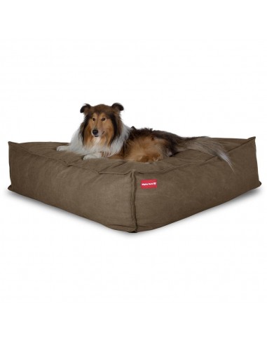 "Le Matelas Géant" Grand Lit Pour Chien, Orthopédique à Mémoire De Forme - Stonewashed Terre Marron Fin de série