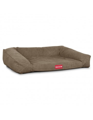 "Le Canapé Sofa" Canapé Pour Chien, Orthopédique à Mémoire De Forme - Stonewashed Terre Marron en ligne des produits 