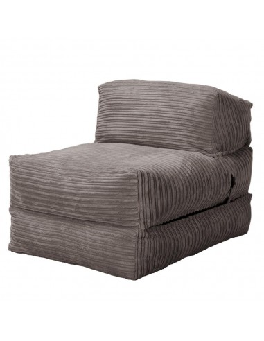 Avery Fauteuil Futon Unique - Côtelé Anthracite est présent 