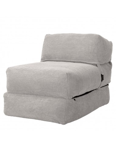 Avery Fauteuil Futon Unique - Pompon Crème en ligne des produits 