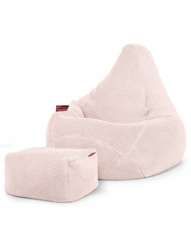 Pouf Poire Gamer - Ellos Tricot épais Bébé rose Découvrez la collection