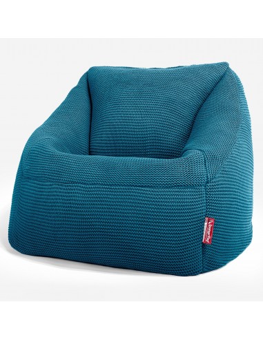 Pouf Chaise Nautilus - Ellos Tricot épais Mer égée france