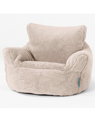 Fauteuil Pouf Bambin 1-3 ans - Fausse Fourrure Nounours Vison online