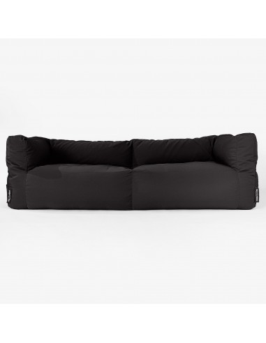 SoleiStorm™ Ultra 2000 h+ Canapé Pouf 3 places - Olefin Noir Toutes les collections ici