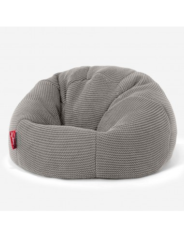 Pouf Poire Classique Enfant 1-5 ans - Ellos Tricot épais Gris de technologie