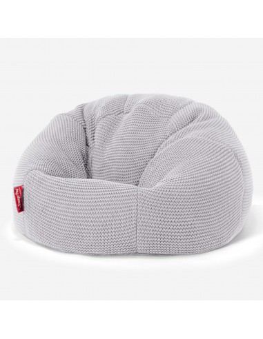 Pouf Poire Classique Enfant 1-5 ans - Ellos Tricot épais Gris clair En savoir plus