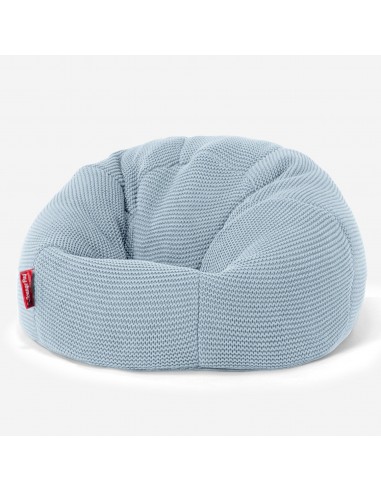 Pouf Poire Classique Enfant 1-5 ans - Ellos Tricot épais Bleu Brumeux Voir les baskets