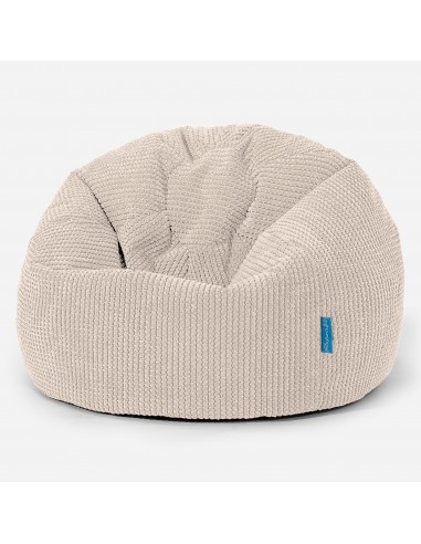 Pouf Poire Classique Enfant 1-5 ans - Pompon Crème en ligne des produits 