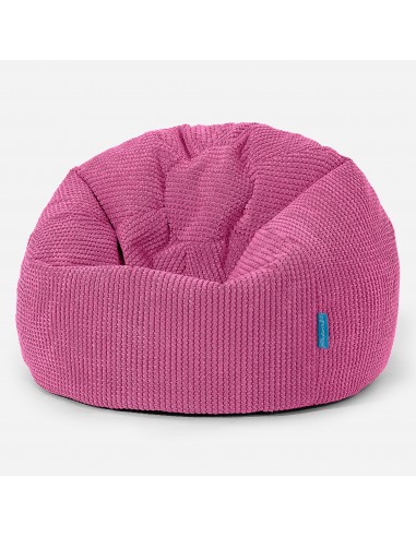 Pouf Poire Classique Enfant 1-5 ans - Pompon Rose français