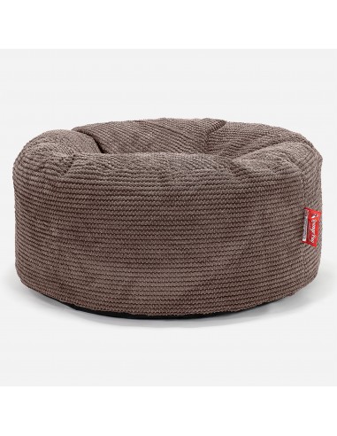 Pouf Design Rond - Pompon Chocolat meilleur choix