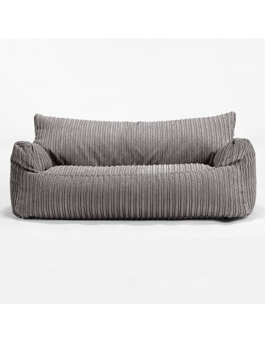 Joséphine Canapé Pouf pour Enfant 1-5 ans - Côtelé Anthracite de la marque