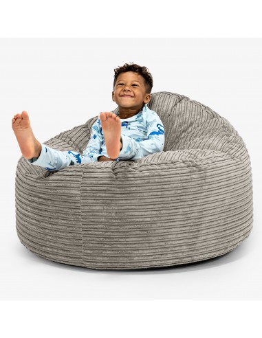 Pouf Géant Câlinou pour Enfants 3-8 ans - Côtelé Vison d'Europe débarque