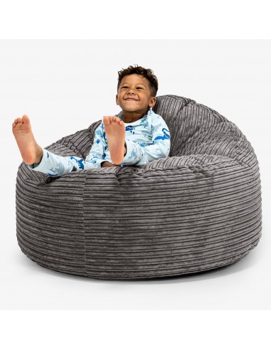 Pouf Géant Câlinou pour Enfants 3-8 ans - Côtelé Anthracite sélection de produits