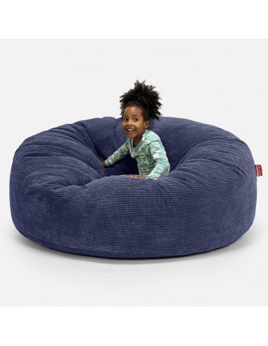 Pouf Géant pour Enfants de Taille Familiale 3-14 ans - Pompon Violet Venez acheter