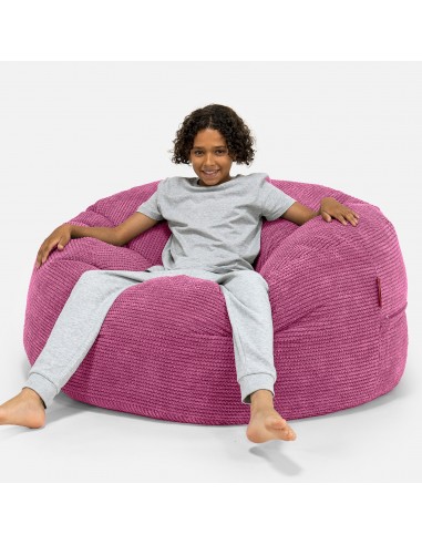 Pouf Ultra Confort pour Enfants 6-14 ans - Pompon Rose Les êtres humains sont 