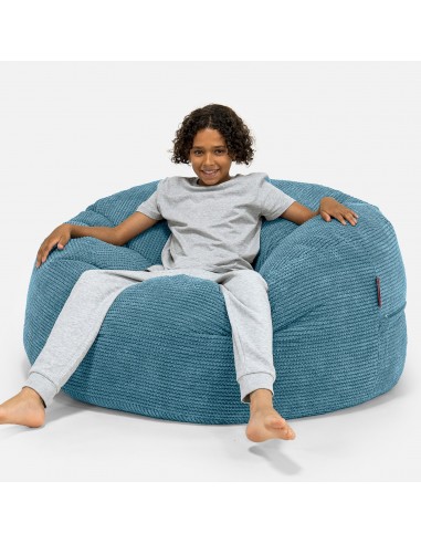 Pouf Ultra Confort pour Enfants 6-14 ans - Pompon Mer Égée l'achat 