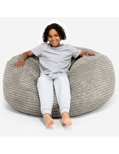 Pouf Ultra Confort pour Enfants 6-14 ans - Côtelé Vison votre restaurant rapide dans 