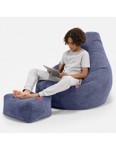 Pouf Gamer pour Enfant 6-14 ans - Pompon Violet vente chaude votre 