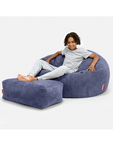 Canapé Pouf pour Enfant 6-14 ans - Pompon Violet online