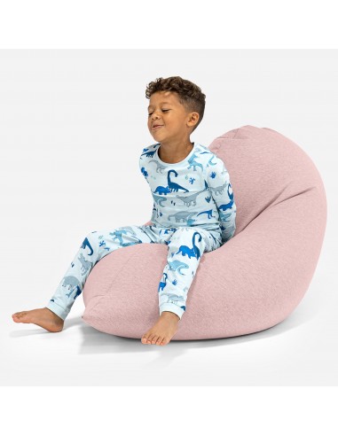 Grand Pouf pour Enfants 2-6 ans - Coton Élastique Bébé Rose pas cher 