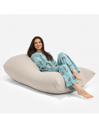 Pouf Grande XL - Coton Élastique Vison suggérées chez