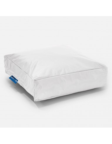 Grand Coussin de Sol Extérieur - SmartCanvas™ Blanc rembourrage situé sous