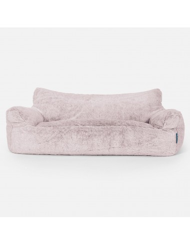 Joséphine Canapé Pouf pour Enfant 1-5 ans - Fausse Fourrure Lapin Rose Pastel pas cher chine