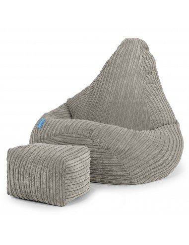 Pouf Fauteuil Gamer pour Enfant 1-5 ans - Côtelé Vison Découvrez la collection