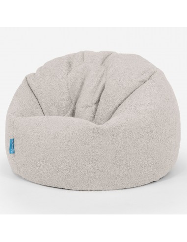 Pouf Poire Classique Enfant 1-5 ans - Bouclé Ivoire la chaussure