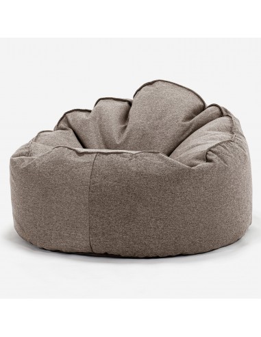 Pouf Poire, Archi - Interalli Laine Biscuit est présent 