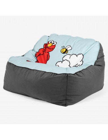 Le Pouf Doudou - Elmo Nuage en linge